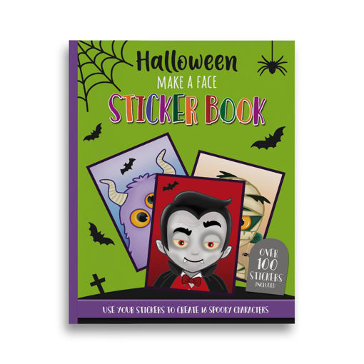Picture of HALLOWEEN MAKE A FACE BOOK